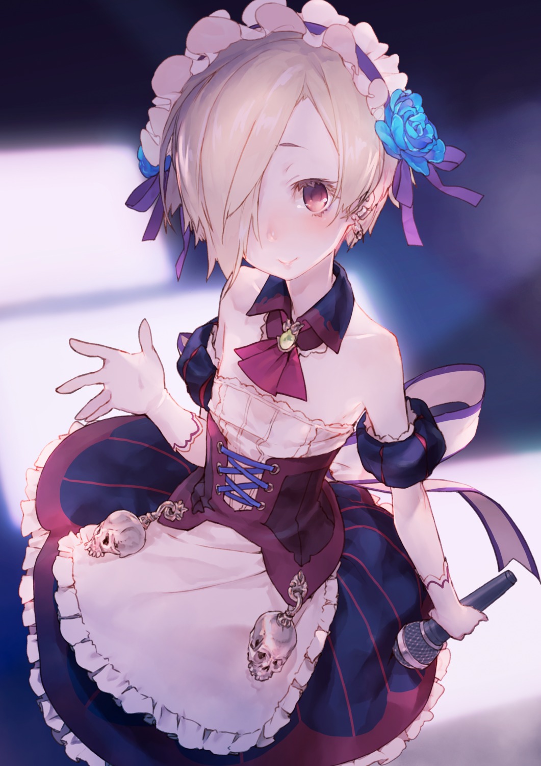 dress ji_no maid shirasaka_koume the_idolm@ster the_idolm@ster_cinderella_girls