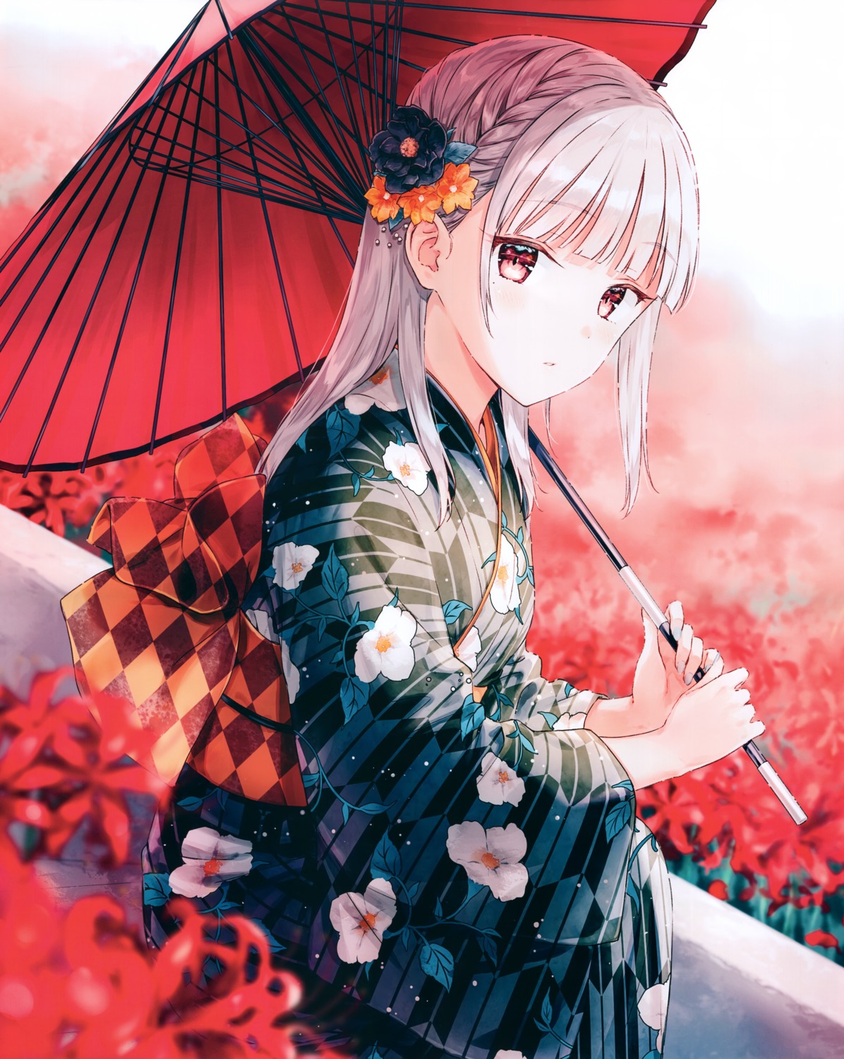 hiten kimono umbrella