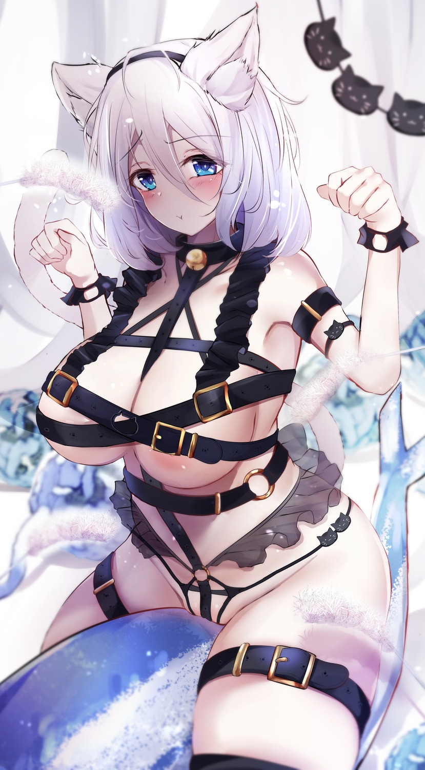 animal_ears garter kokihanada nekomimi