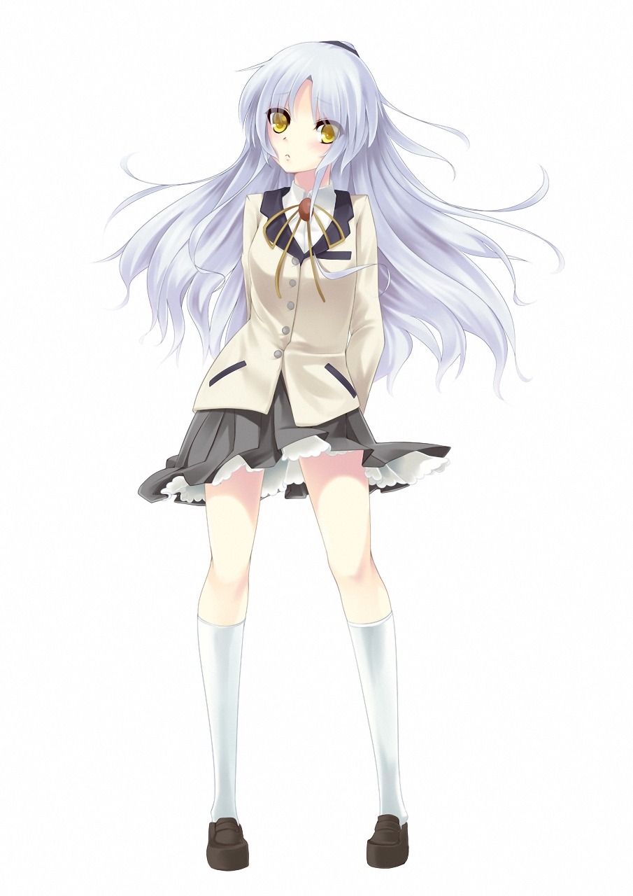 angel_beats! houkagi_yuu seifuku tenshi