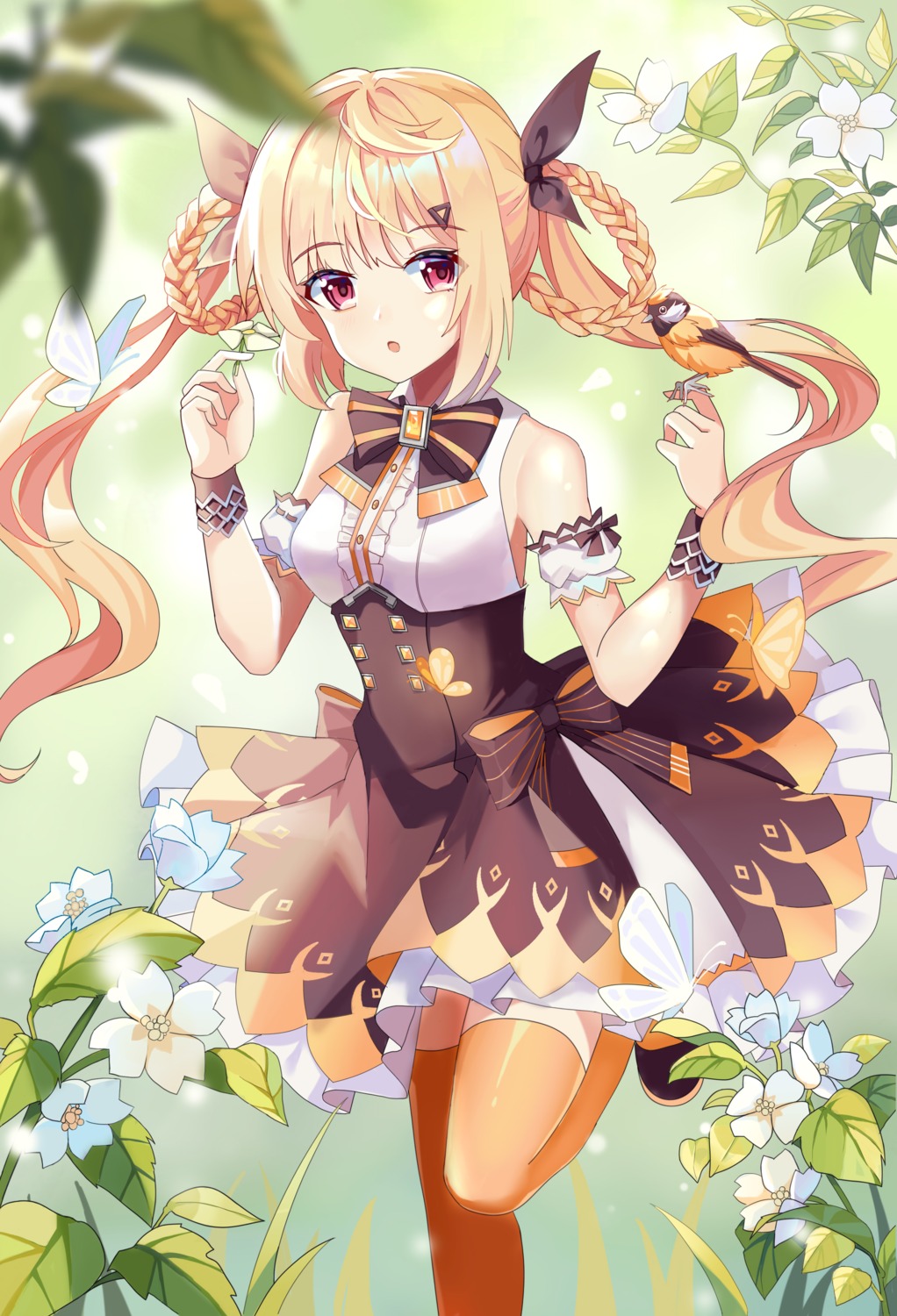 dress thighhighs vocaloid yinranluo