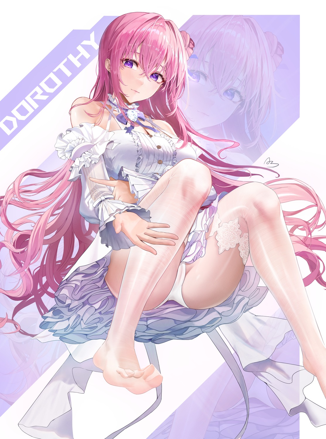 a-by cameltoe dorothy_(nikke) dress goddess_of_victory:_nikke pantsu pantyhose