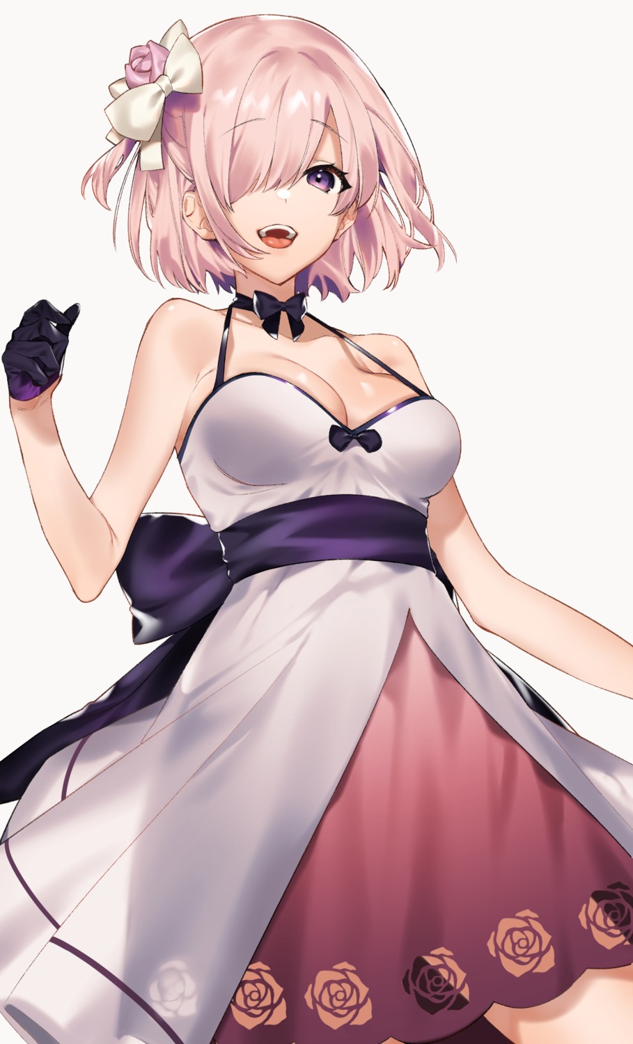 dress fate/grand_order mash_kyrielight no_bra sino42