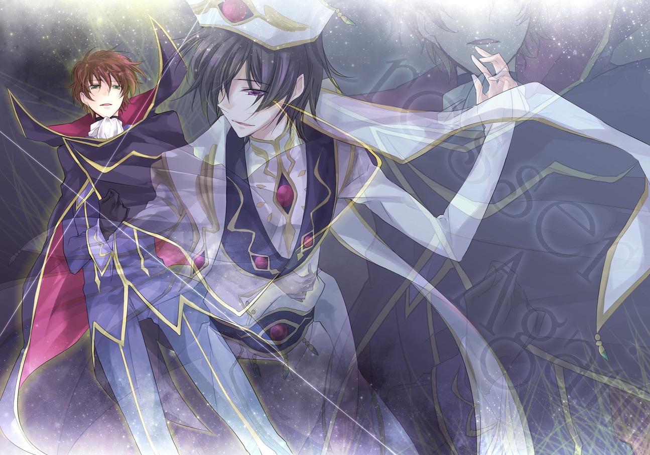 code_geass kururugi_suzaku lelouch_lamperouge maretsuki