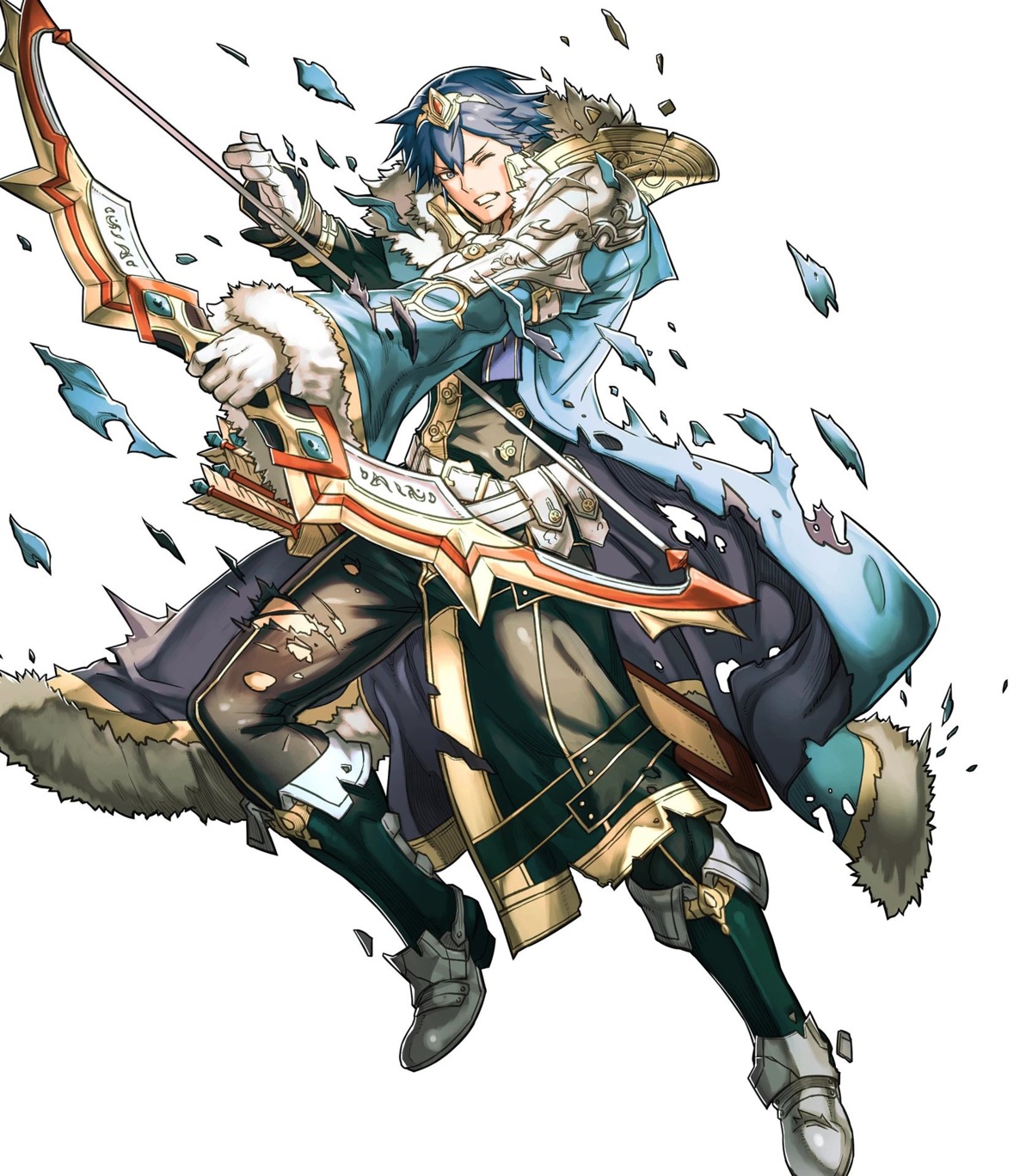 fire_emblem fire_emblem_heroes fire_emblem_kakusei heels hino_shinnosuke krom nintendo torn_clothes weapon