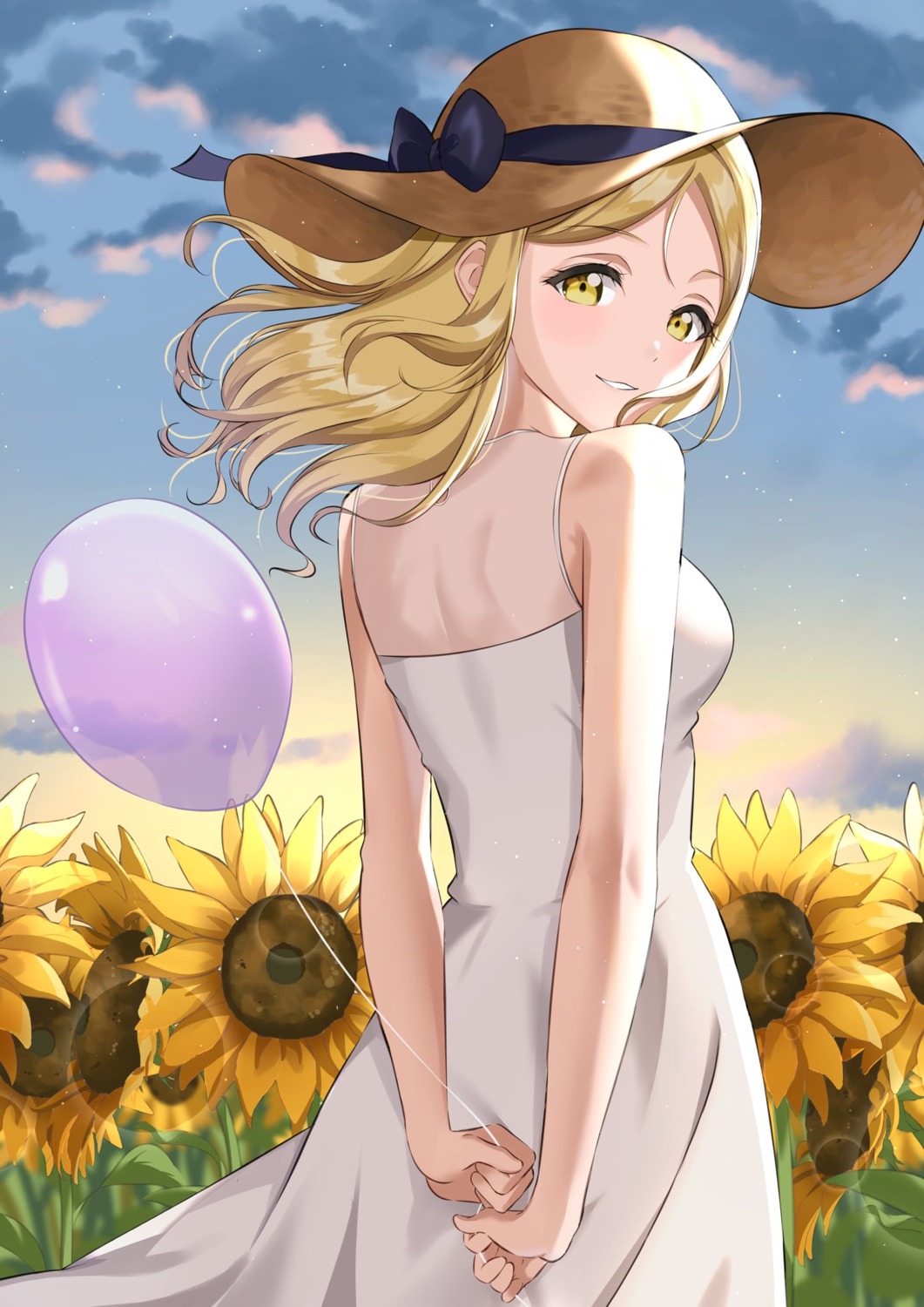 dress love_live!_sunshine!! ohara_mari see_through summer_dress tagme