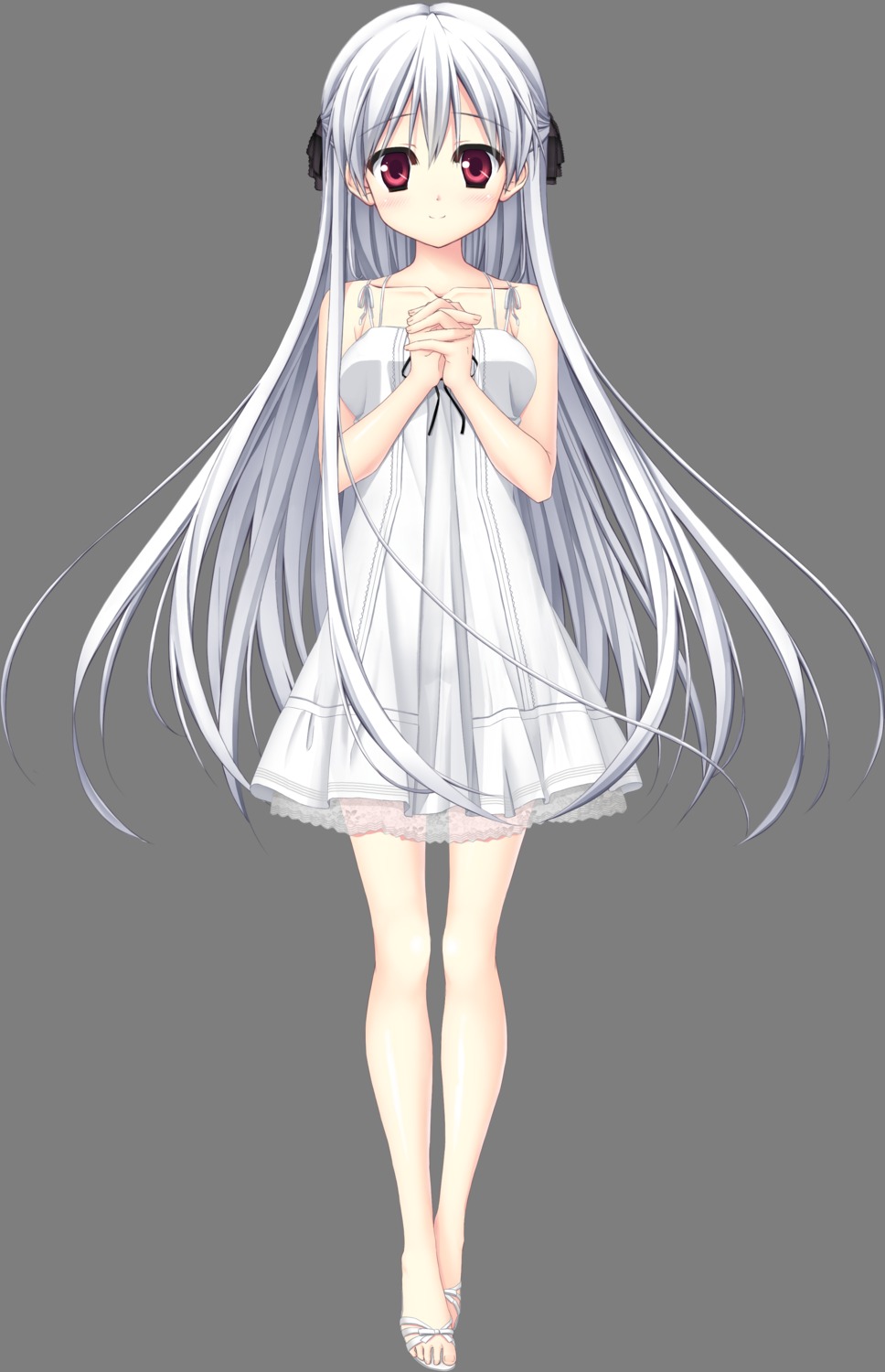 akizuki_tsukasa dress haruka_kanata mizushiro_haruka see_through sorahane summer_dress transparent_png