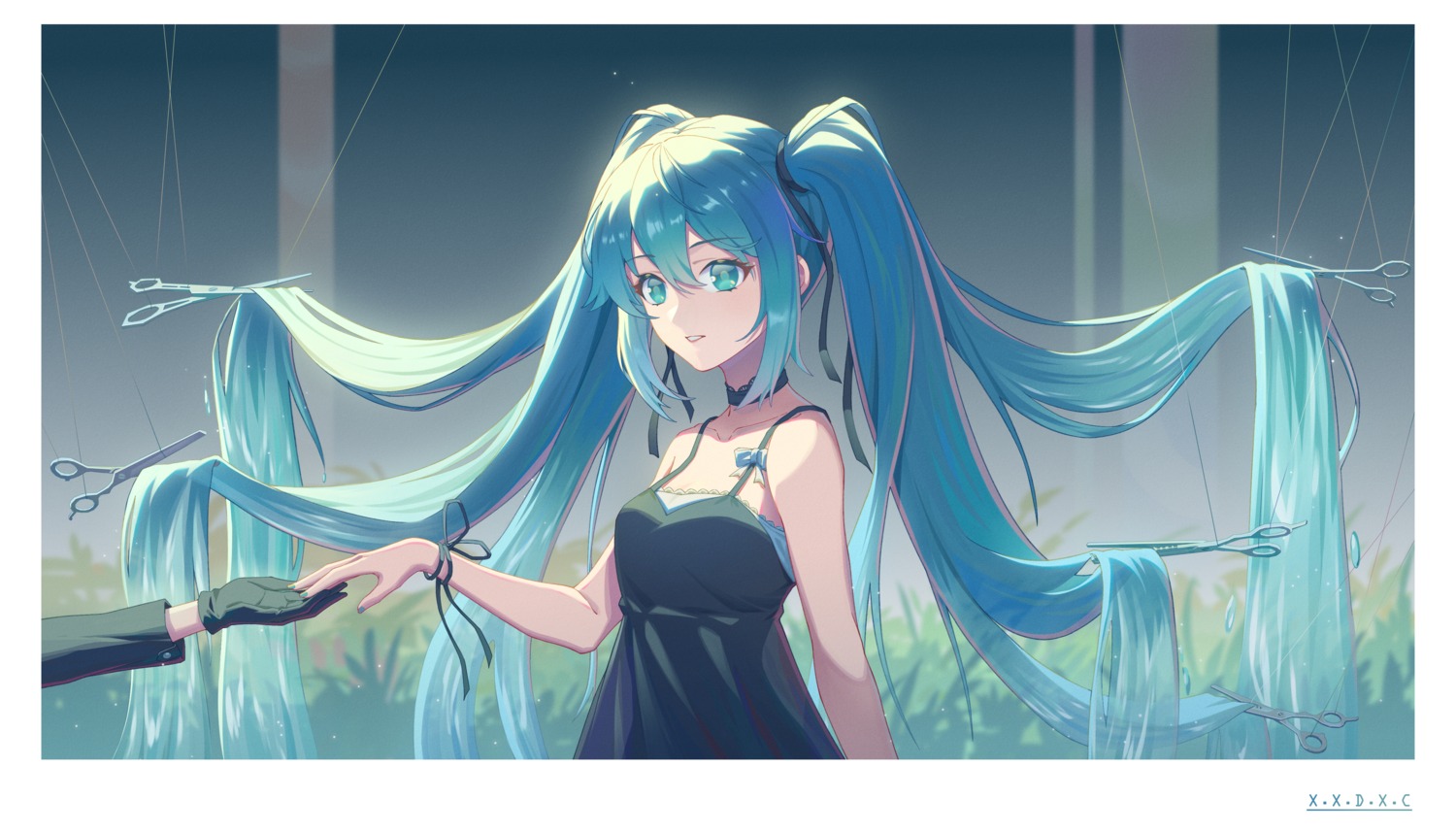 dress hatsune_miku vocaloid x.x.d.x.c