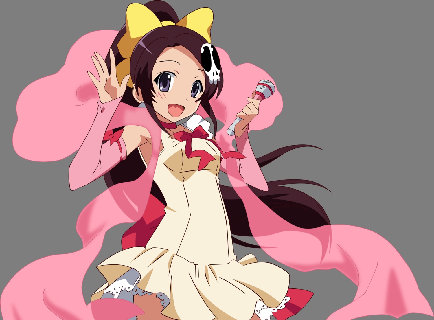 dress elsea_de_lute_irma kami_nomi_zo_shiru_sekai transparent_png vector_trace