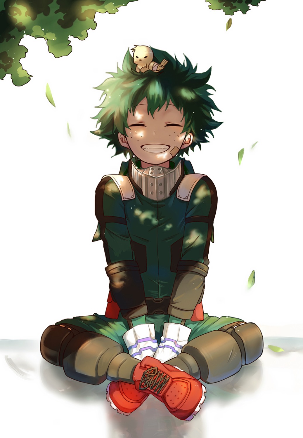 bandages boku_no_hero_academia liyuchen1126 male midoriya_izuku