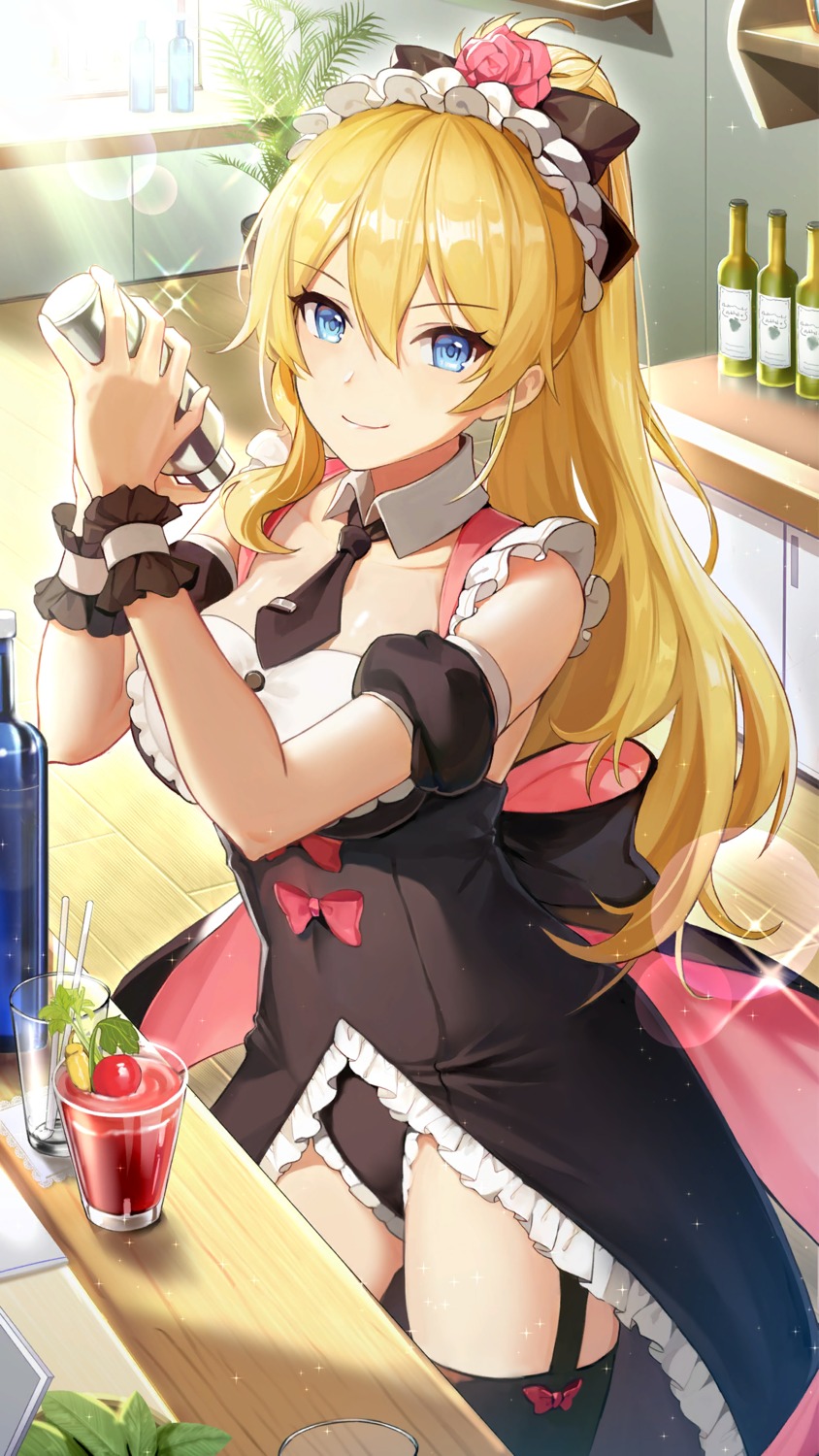 girl_cafe_gun girl_cafe_gun_ii juno_emmons maid stockings tagme thighhighs