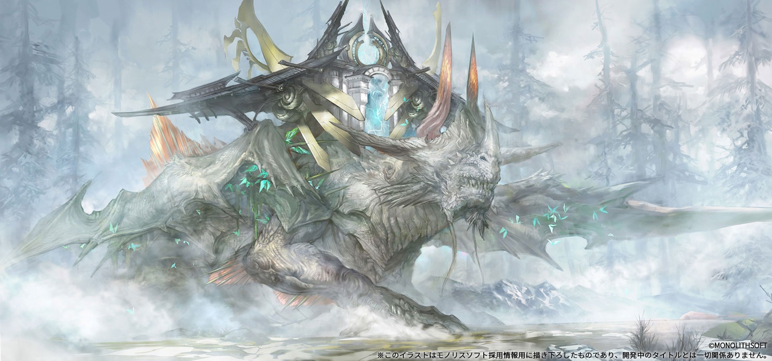 cho horns monolith_soft monster nintendo wings