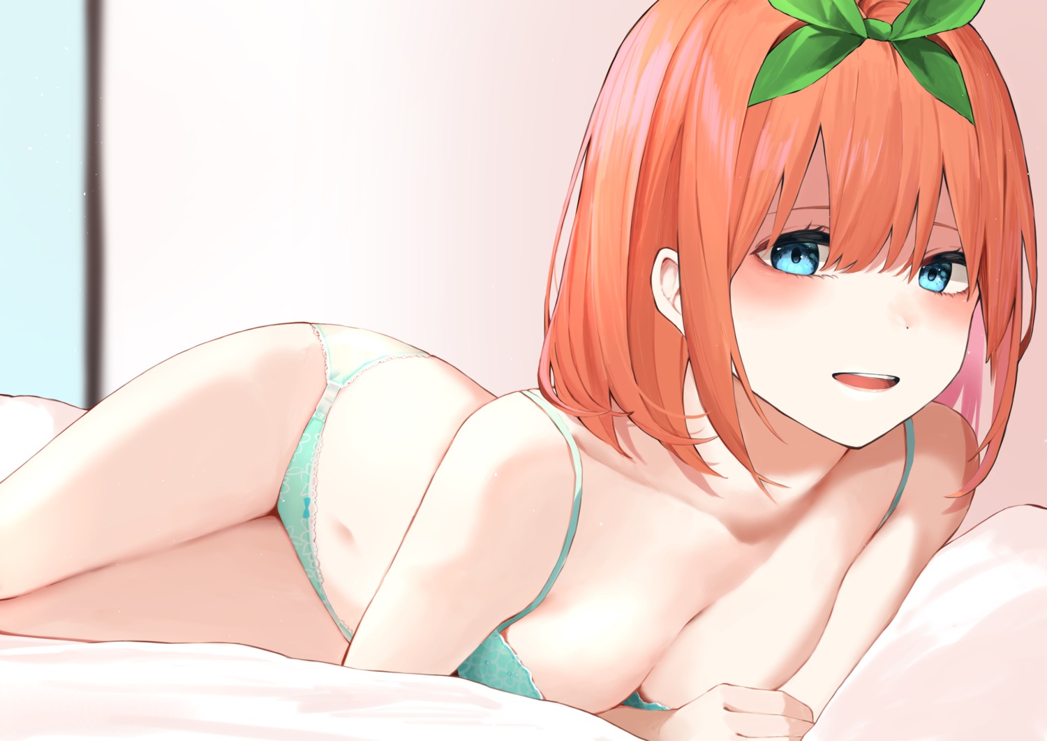 5-toubun_no_hanayome bra jun_(30409972) nakano_yotsuba pantsu