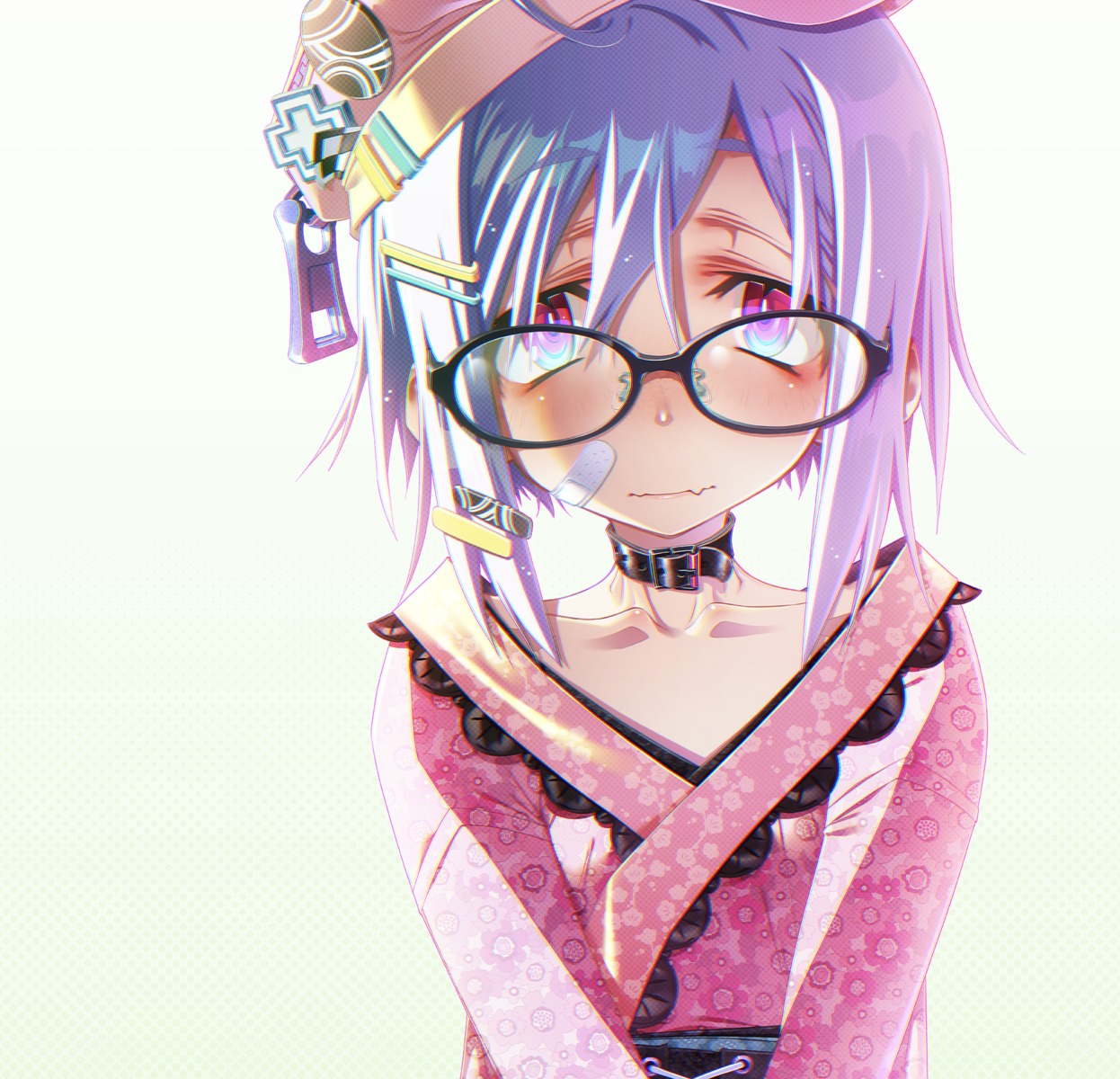 japanese_clothes megane sakuya_tsuitachi