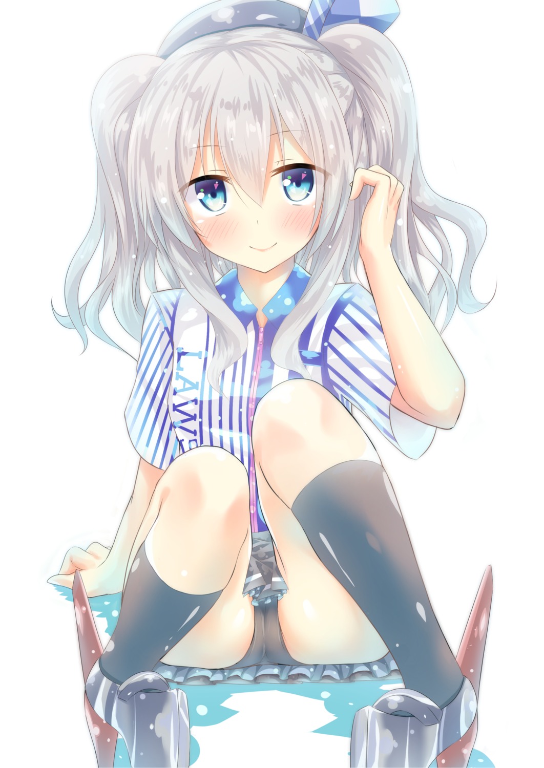 cameltoe go-1 heels kantai_collection kashima_(kancolle) lawson pantsu uniform