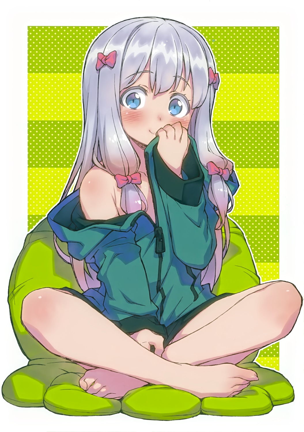 eromanga-sensei feet izumi_sagiri open_shirt tabgraphics tamori_tadaji