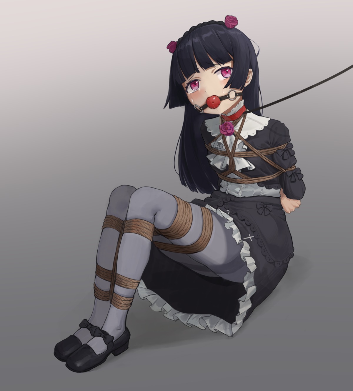 bondage dress gokou_ruri langhh lolita_fashion ore_no_imouto_ga_konnani_kawaii_wake_ga_nai pantyhose