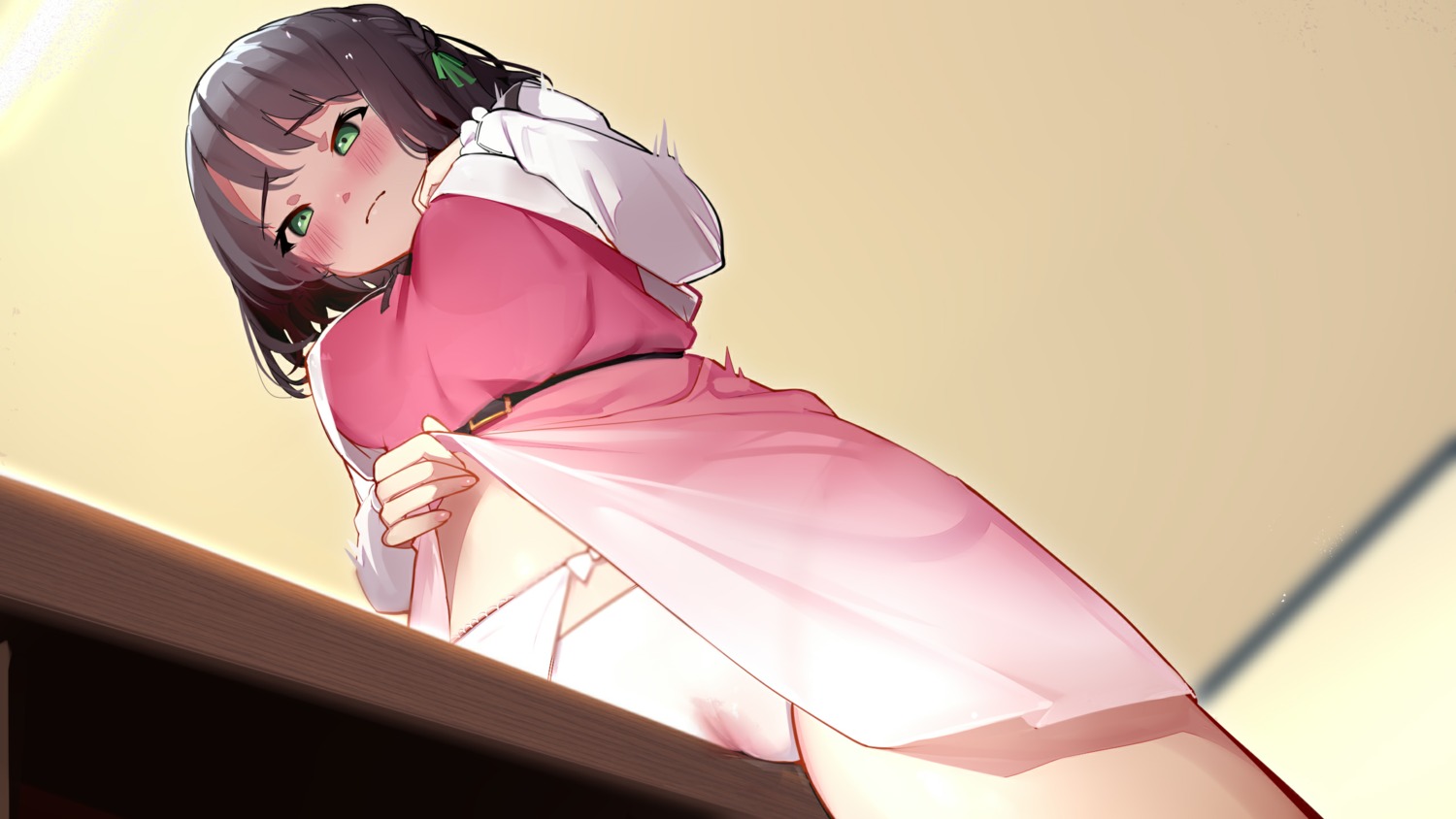 cat's_kiss-mao_yan_she game_cg masturbation pantsu skirt_lift tagme