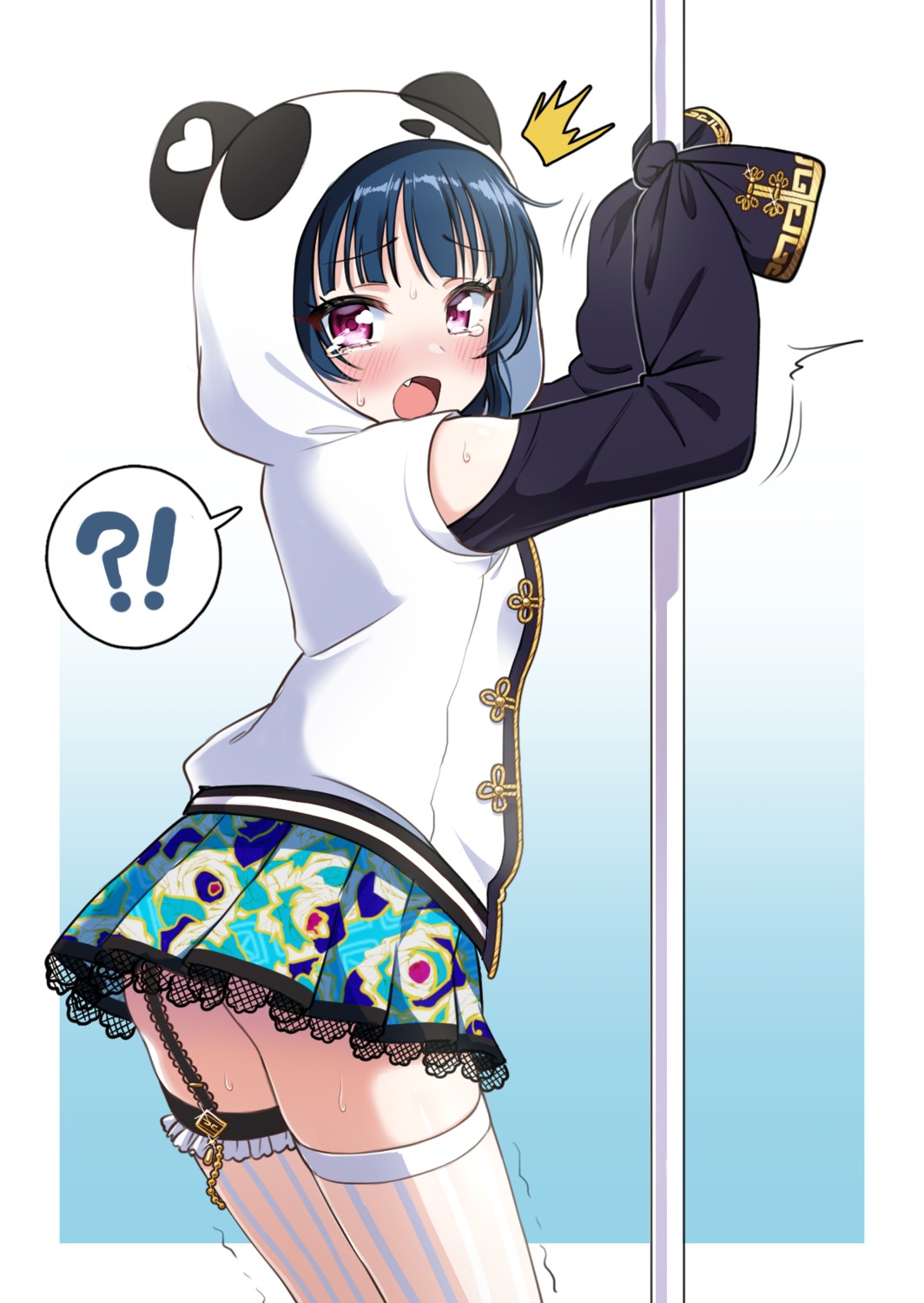 bondage deadnooodles love_live!_sunshine!! stockings thighhighs tsushima_yoshiko