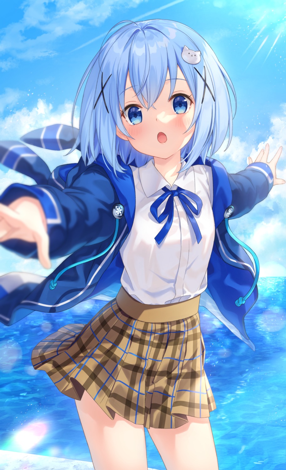 gochuumon_wa_usagi_desu_ka? jimmy kafuu_chino seifuku