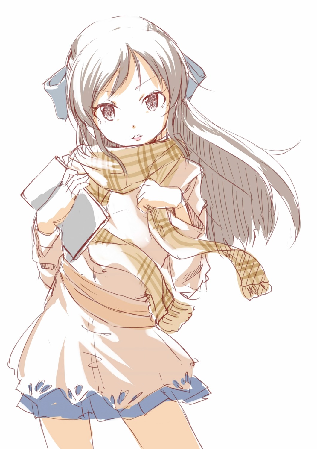 sketch tachibana_arisu the_idolm@ster the_idolm@ster_cinderella_girls yae_(mono)