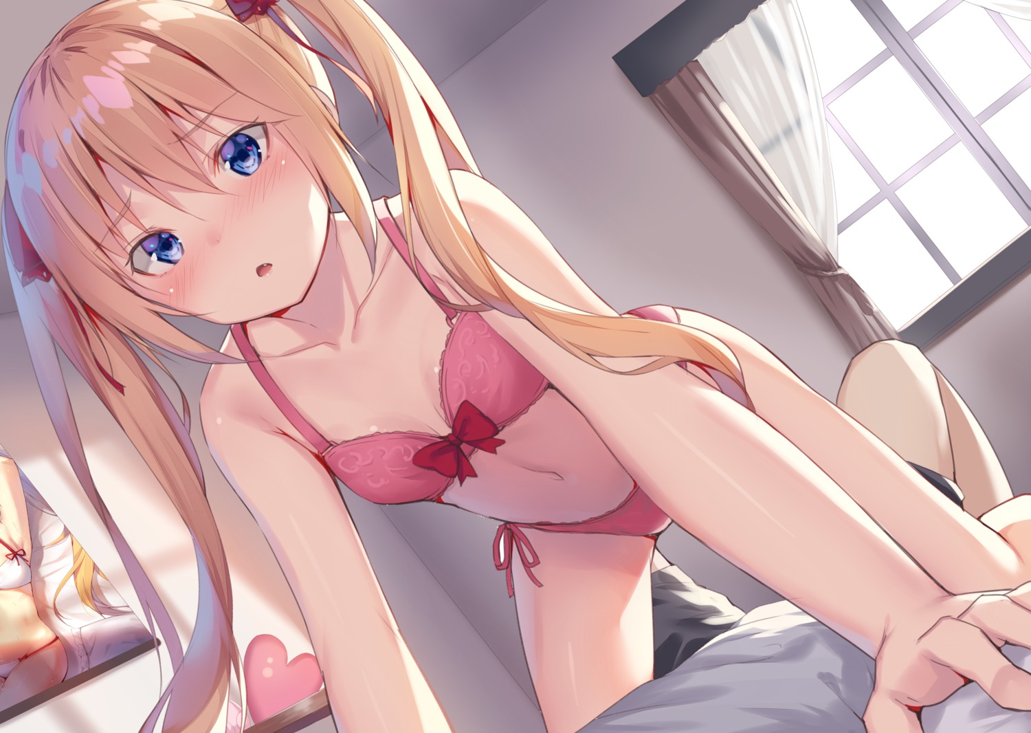 alexmaster bra cleavage hirakata_kana pantsu string_panties