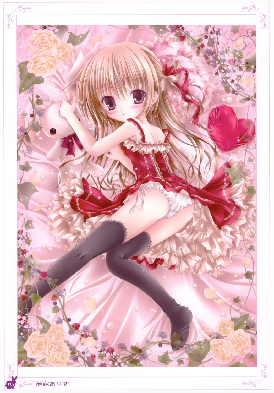 dress loli lolita_fashion mubi_alice pantsu thighhighs