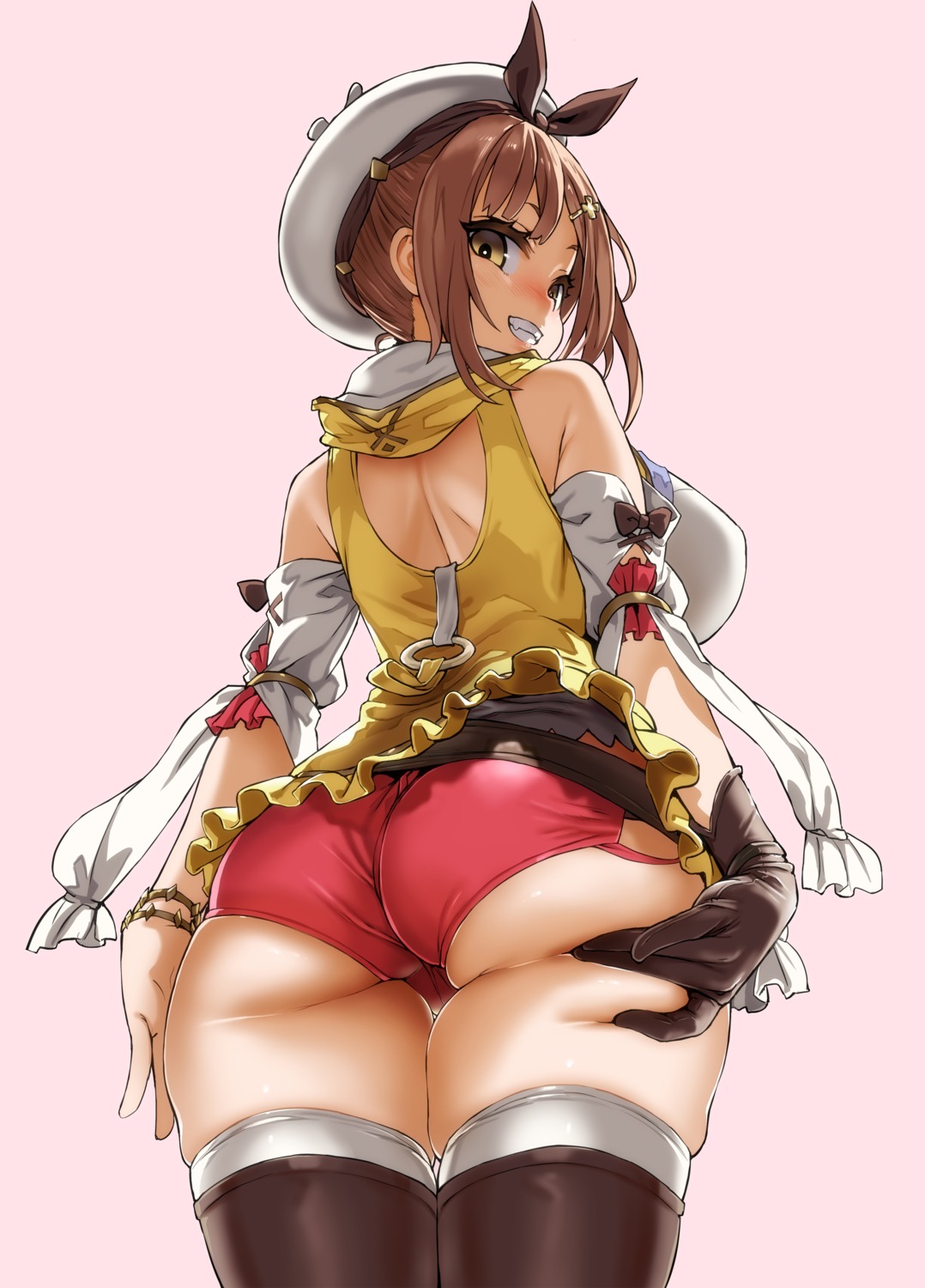 asanagi ass atelier atelier_ryza reisalin_stout thighhighs