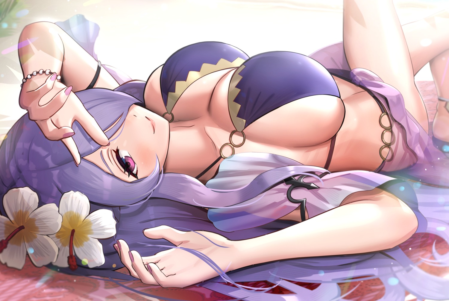 bikini camilla fire_emblem fire_emblem_fates fire_emblem_if gonzarez see_through swimsuits