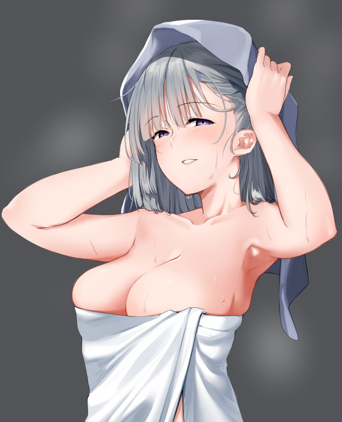 bishi_(bishi) girls_frontline towel wet