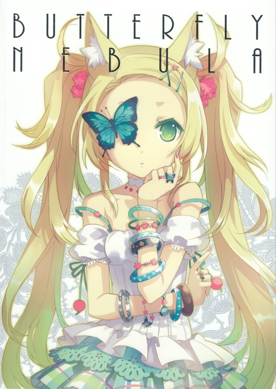 animal_ears dress h2so4 island_of_horizon nekomimi