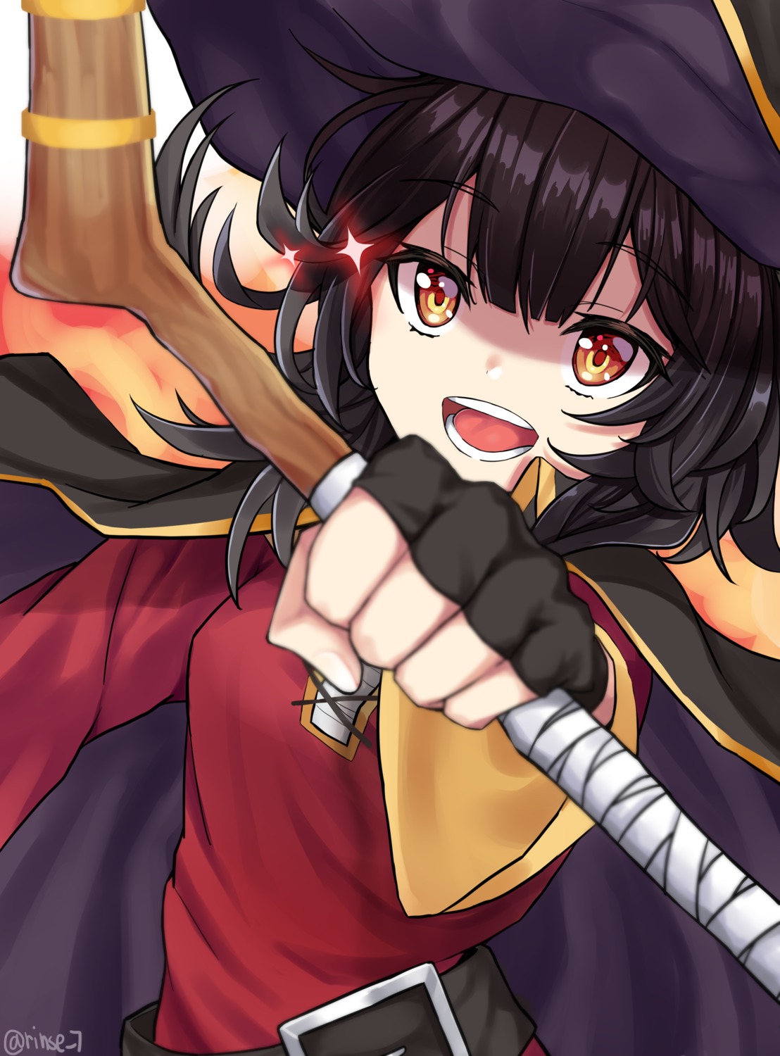 The weapon of Megumin in Kono Subarashii Sekai ni Shukufuku wo !