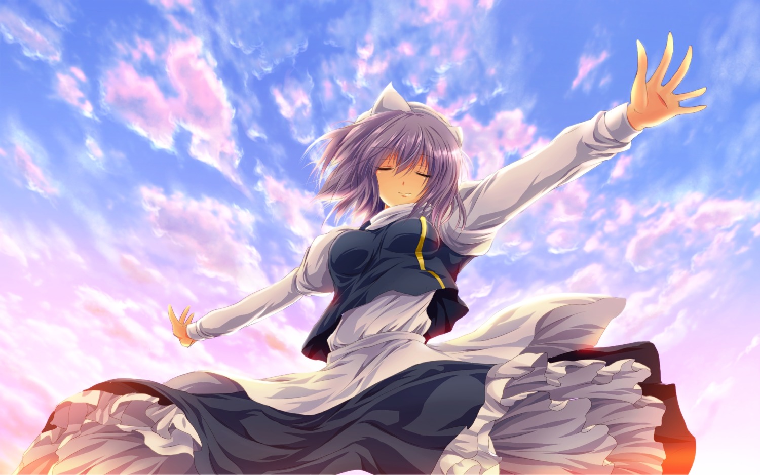 letty_whiterock nekominase touhou wallpaper