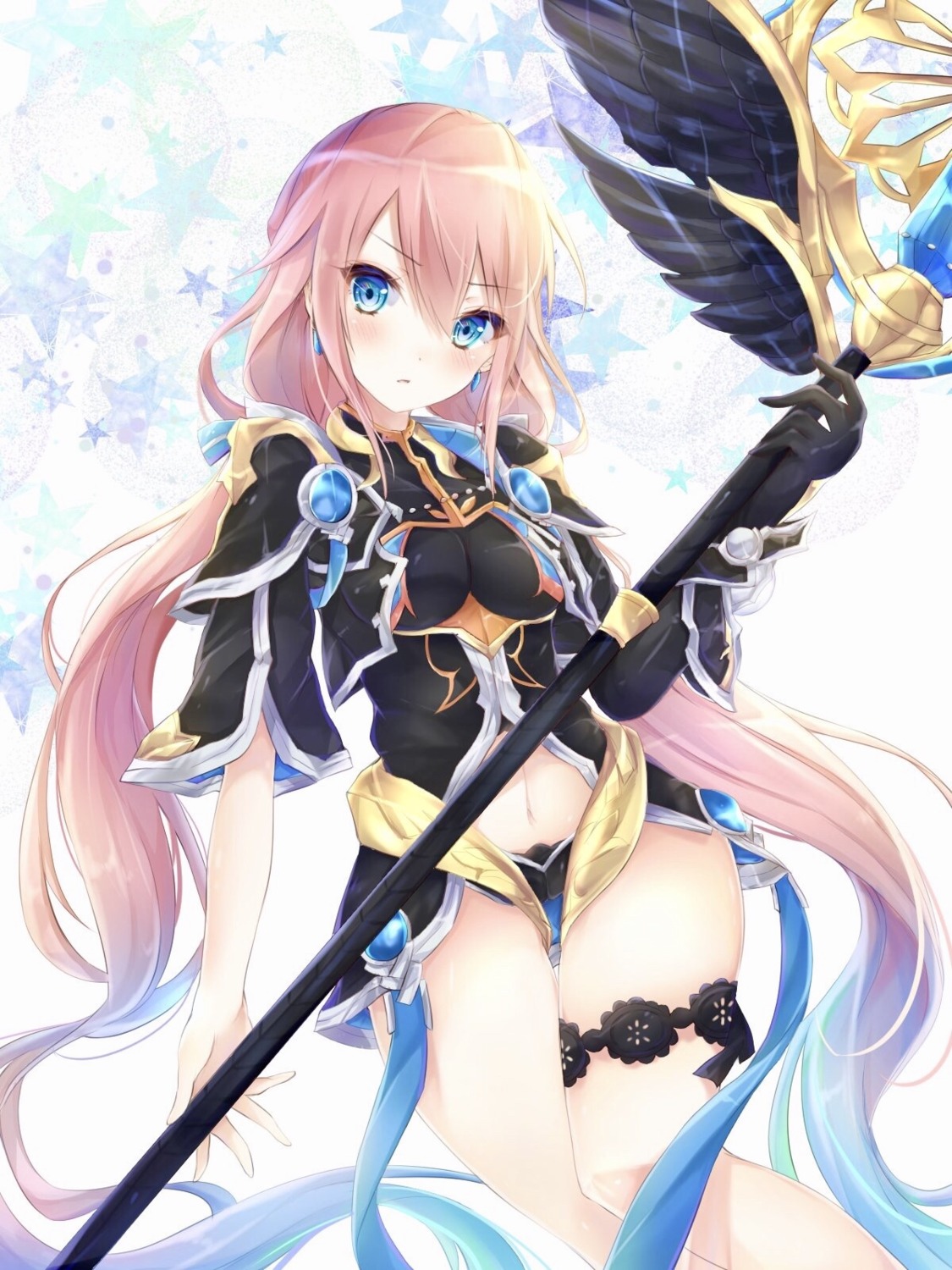 armor garter idola_phantasy_star_saga kiri_serea weapon
