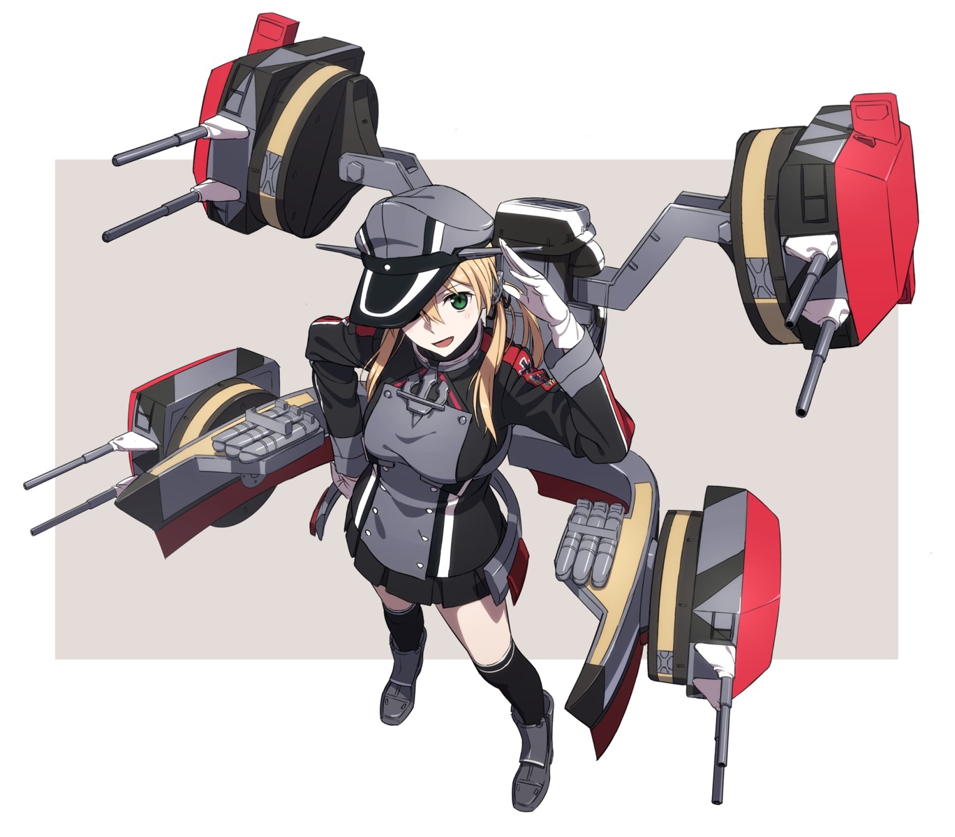 kantai_collection kinosuke prinz_eugen_(kancolle) uniform