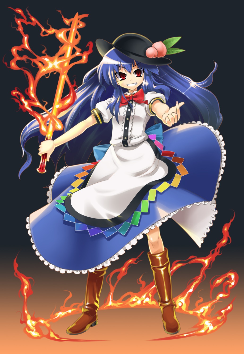 gengorou hinanawi_tenshi touhou