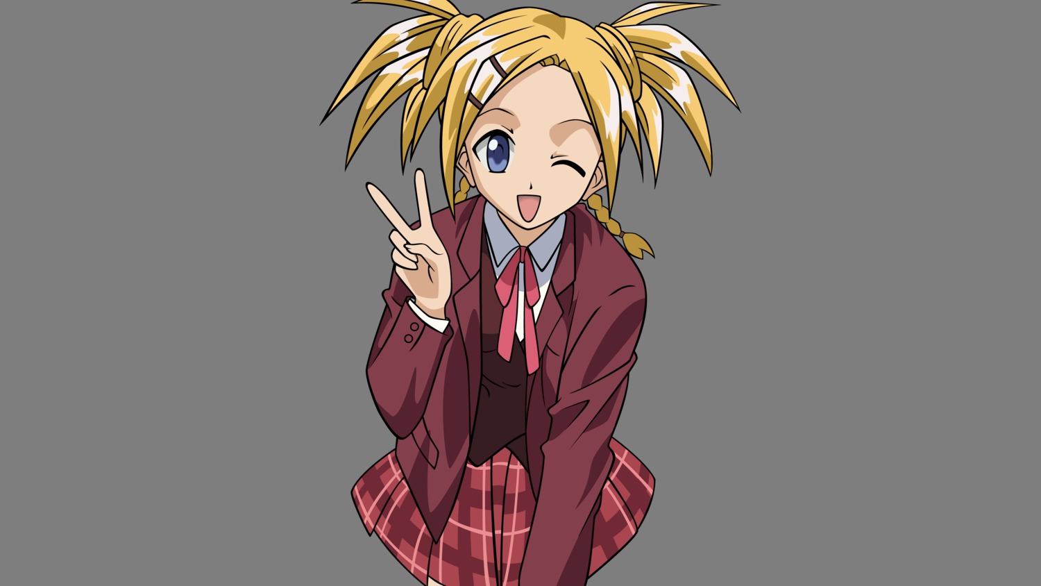 mahou_sensei_negima seifuku shiina_sakurako transparent_png vector_trace