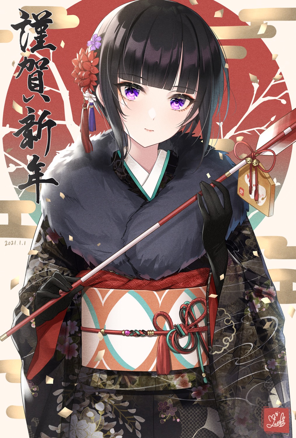 kimono mairo shirayuki_chiyo the_idolm@ster the_idolm@ster_cinderella_girls