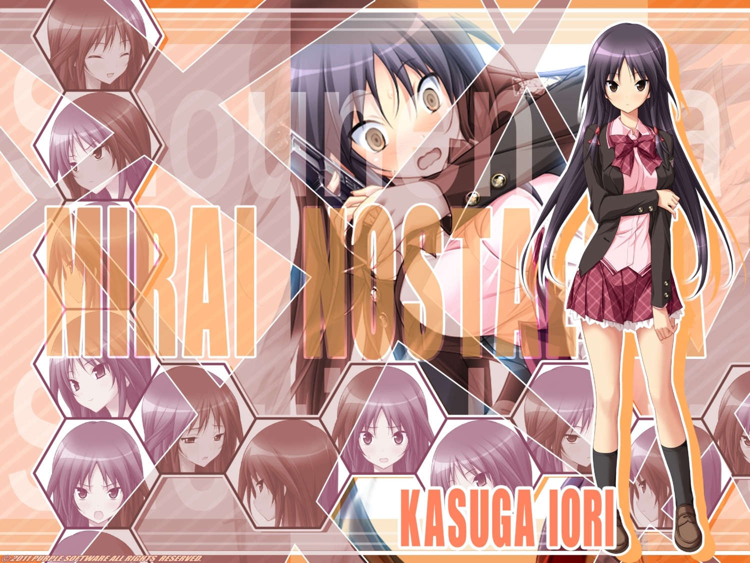 kasuga_iori koku mirai_nostalgia purple_software seifuku wallpaper