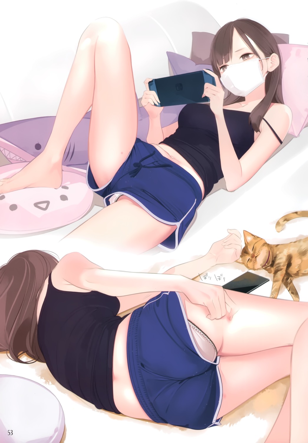 ama_mitsuki ass neko pantsu