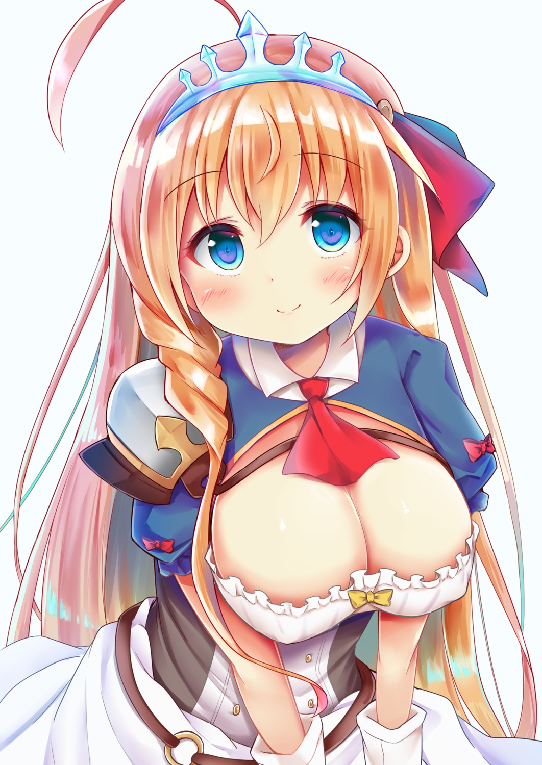 erect_nipples kurumizawa_ruri no_bra pecorine princess_connect princess_connect!_re:dive