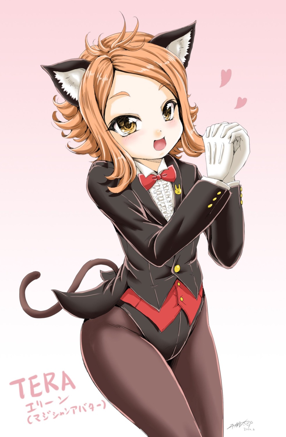 animal_ears chiaki_tarou nekomimi pantyhose tail