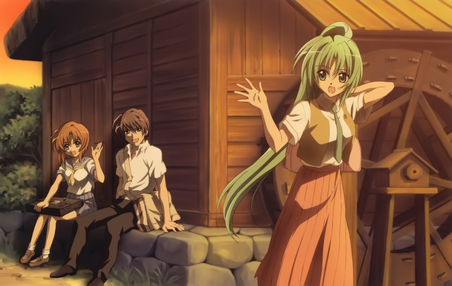 higurashi_no_naku_koro_ni maebara_keiichi ryuuguu_rena sakai_kyuuta sonozaki_mion