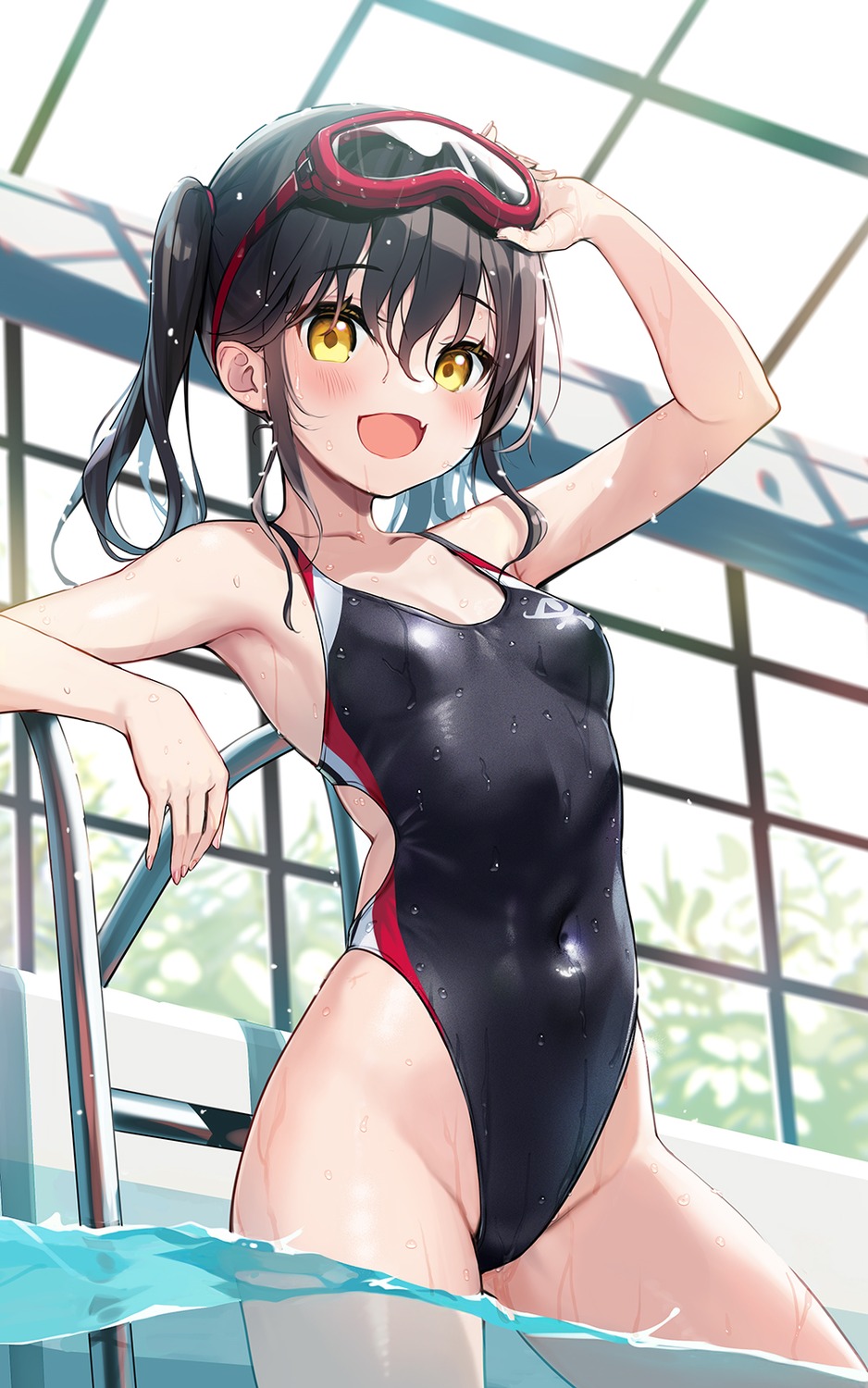 minamura_halki swimsuits wet