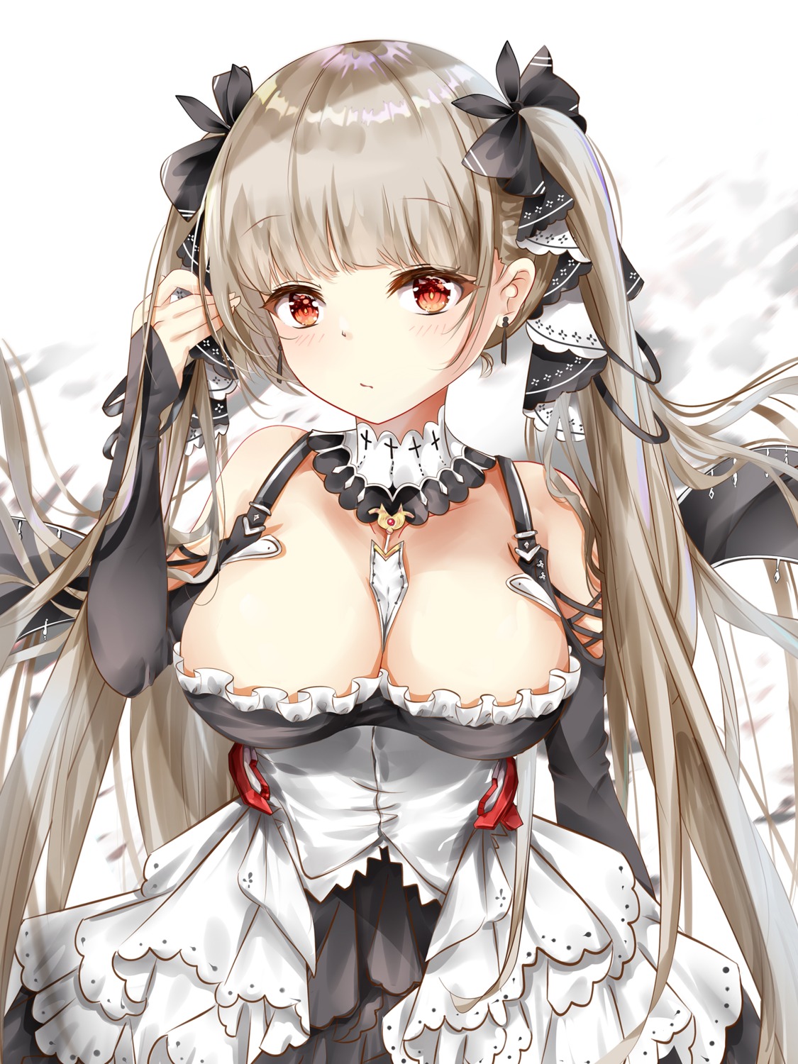 azur_lane formidable_(azur_lane) gothic_lolita lolita_fashion mutang no_bra