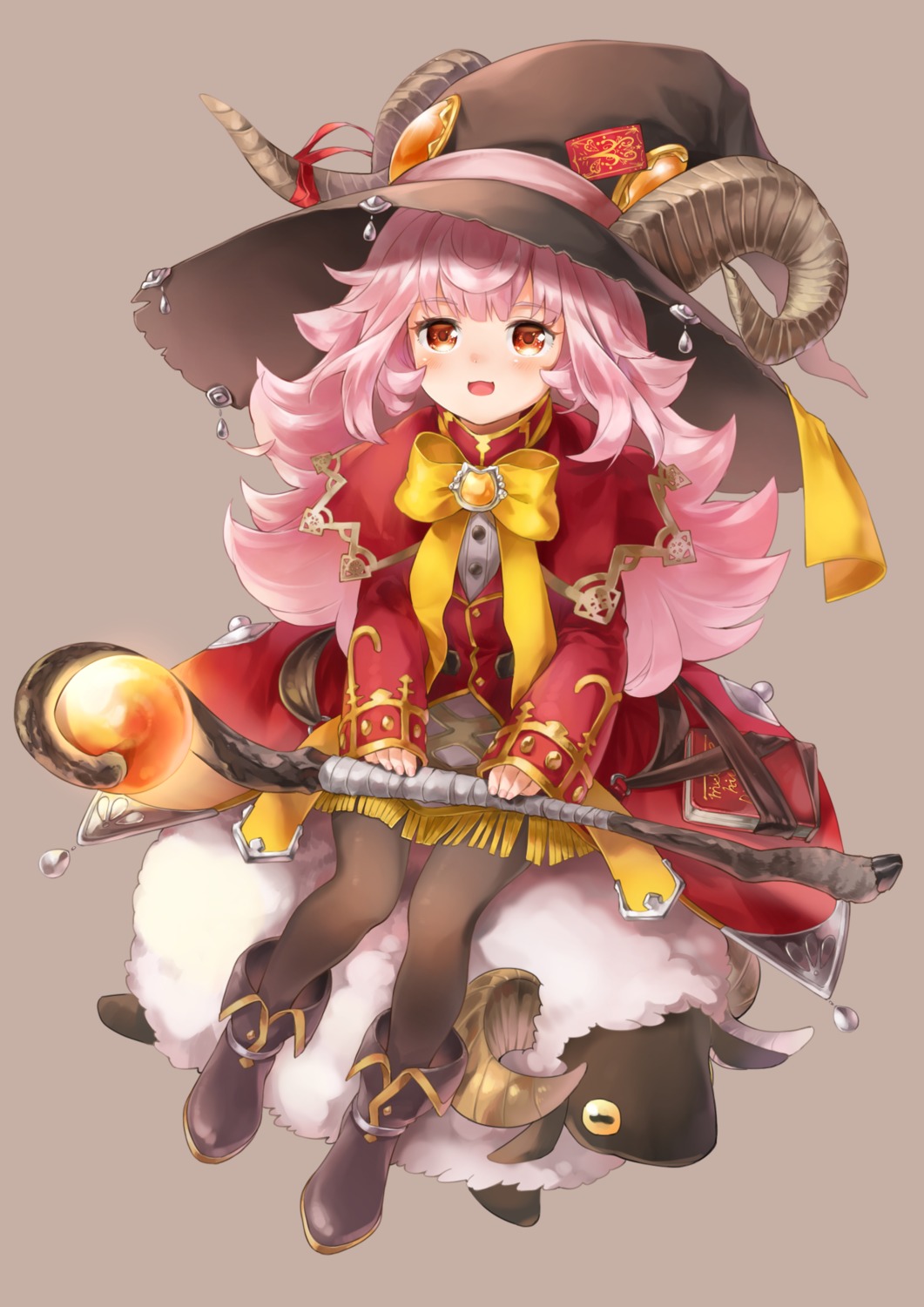 horns netamaru pantyhose weapon witch