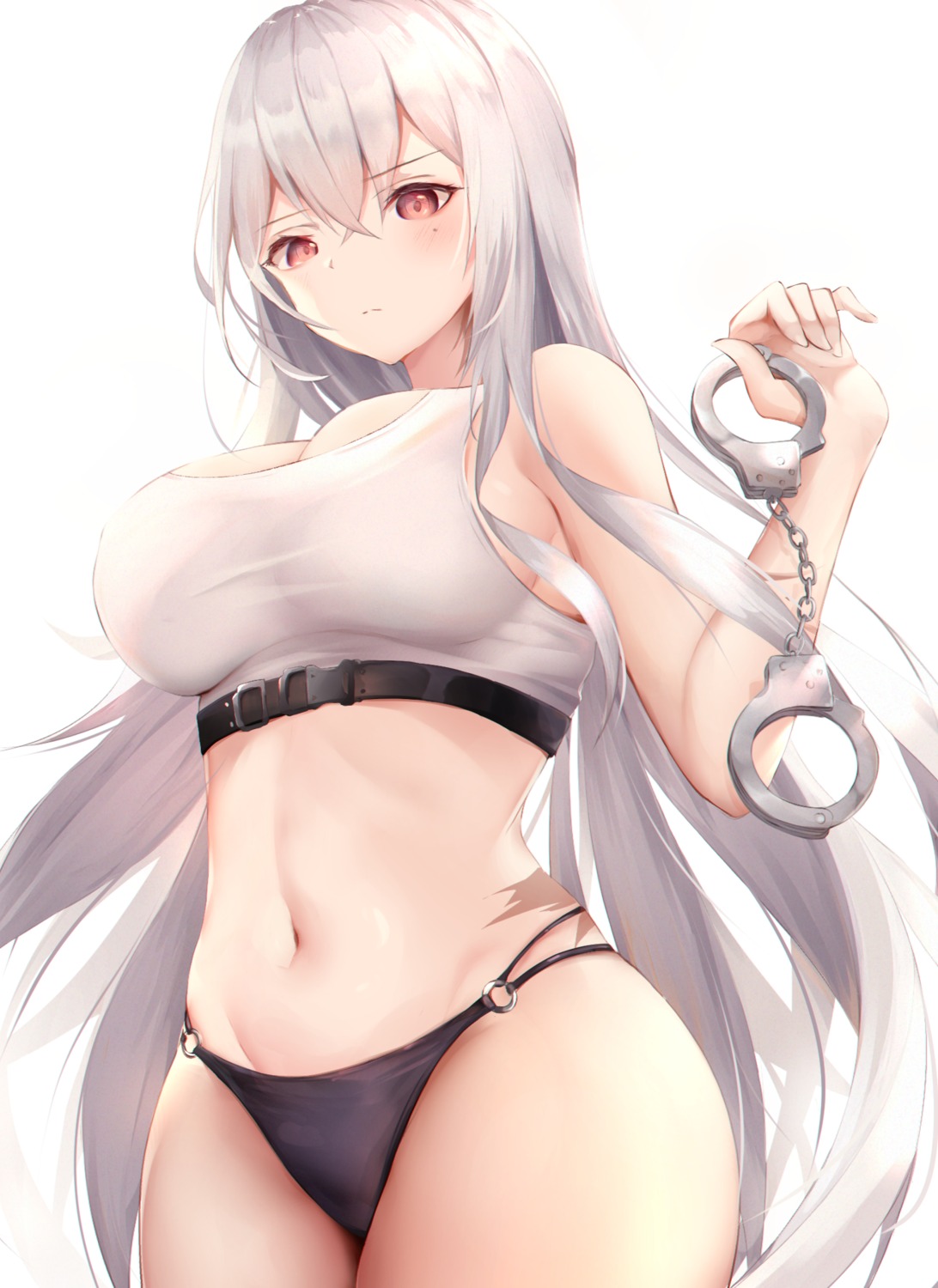 artist_revision azur_lane cleavage kisaki_oni pantsu sovetskaya_rossiya_(azur_lane)