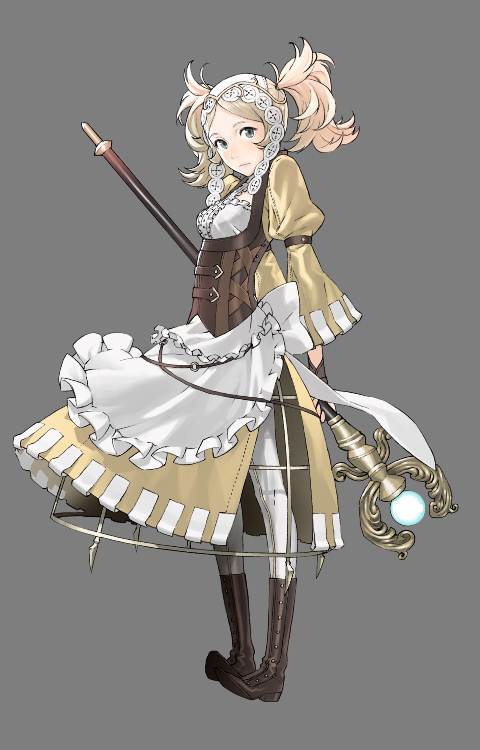 dress fire_emblem fire_emblem_kakusei kozaki_yuusuke liz_(fire_emblem) lolita_fashion nintendo pantyhose transparent_png