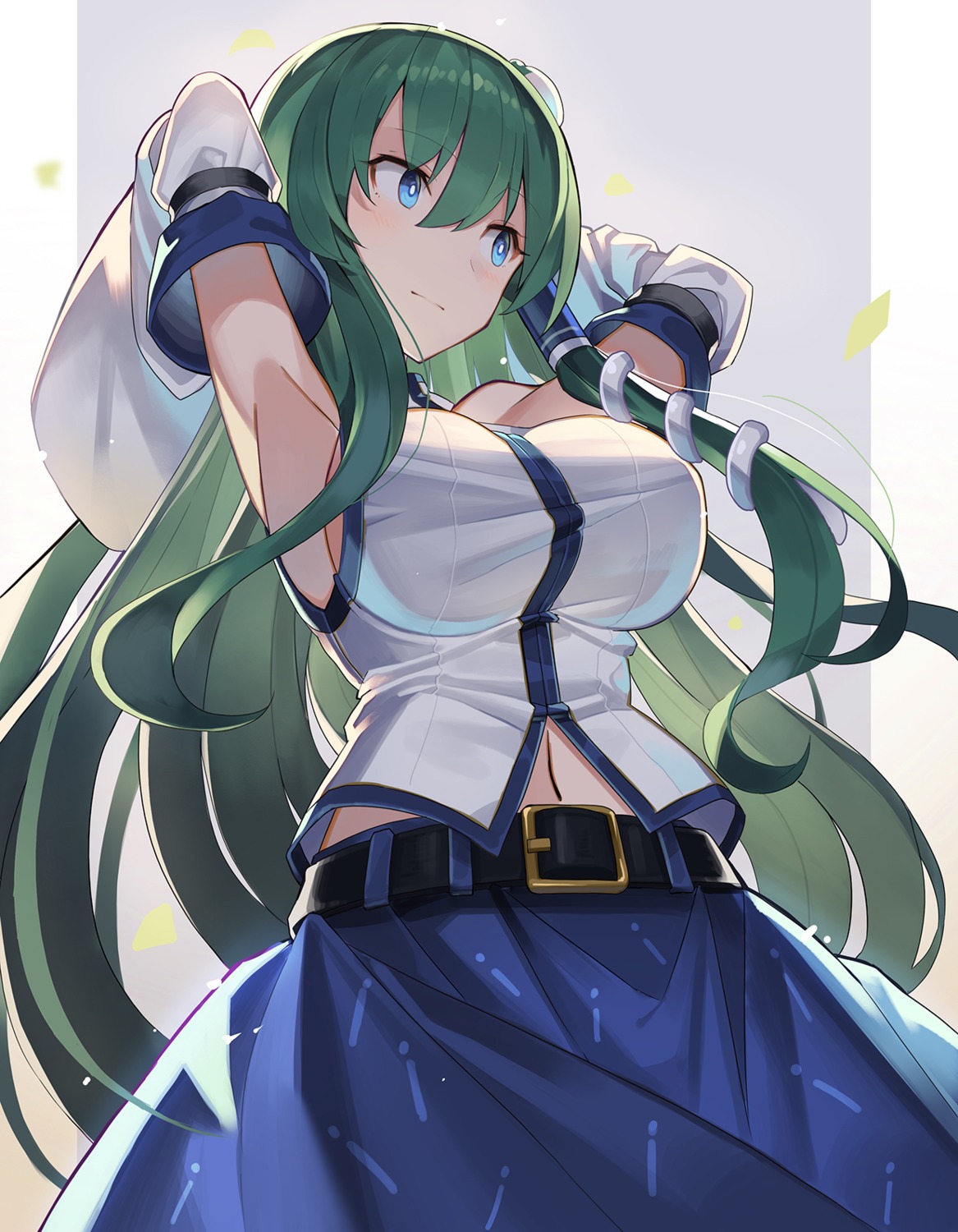 kochiya_sanae rin_falcon touhou