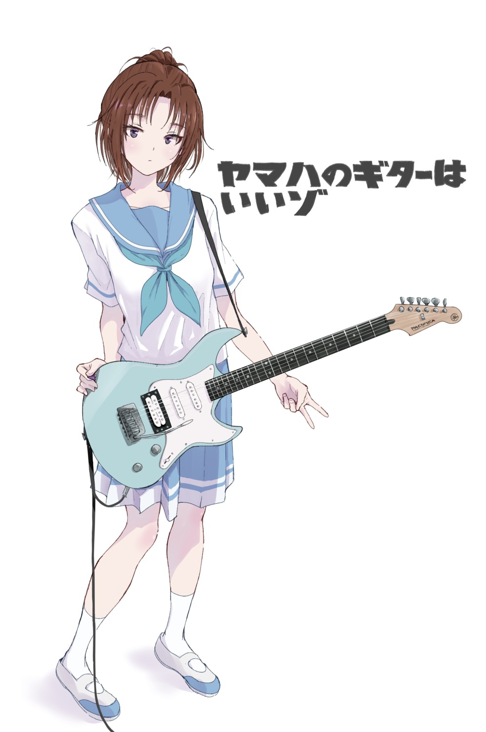 guitar hasisisissy hibike!_euphonium nakagawa_natsuki seifuku
